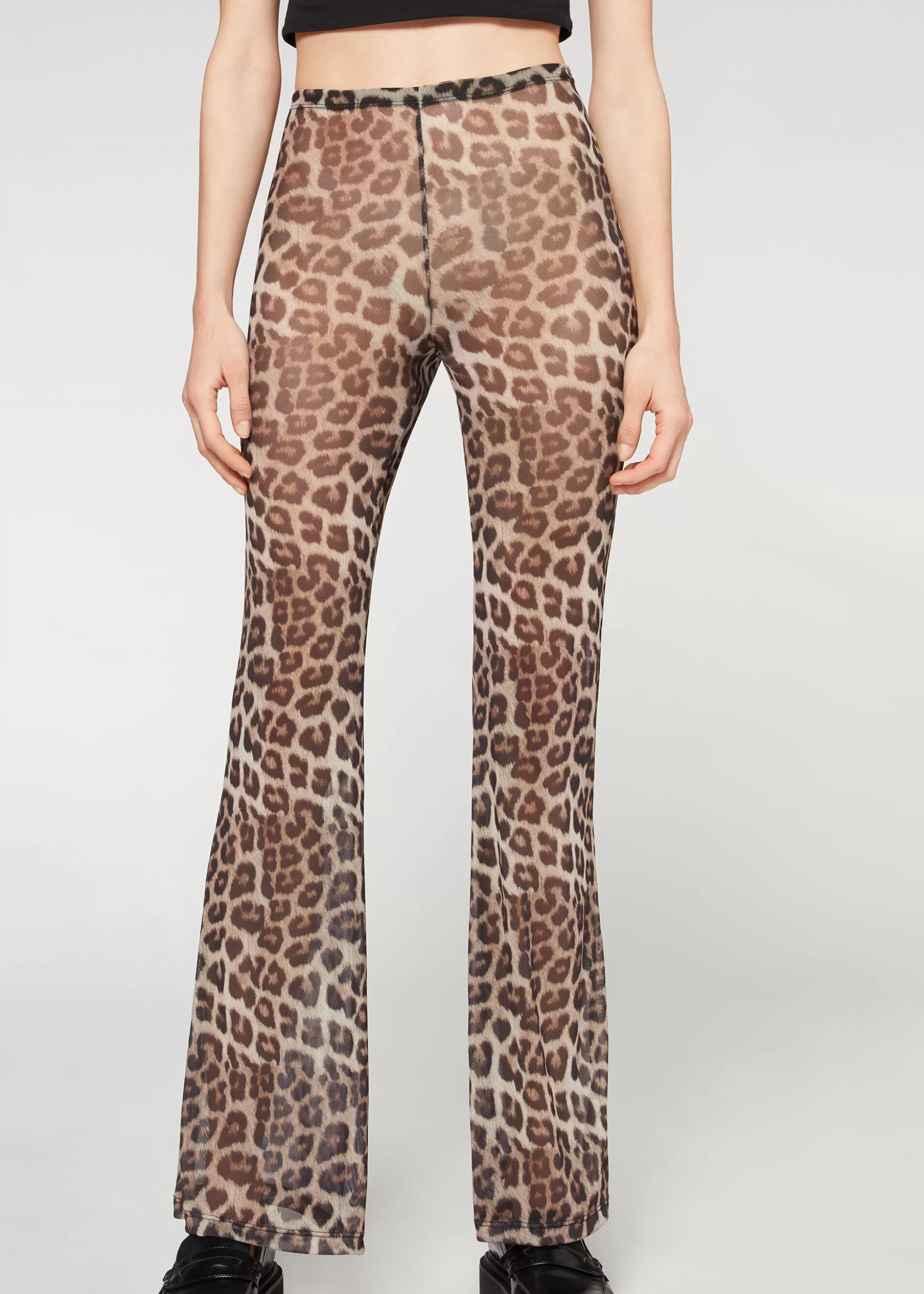 Legging Pattes D'Elephant En Tulle Imprime*Calzedonia Outlet