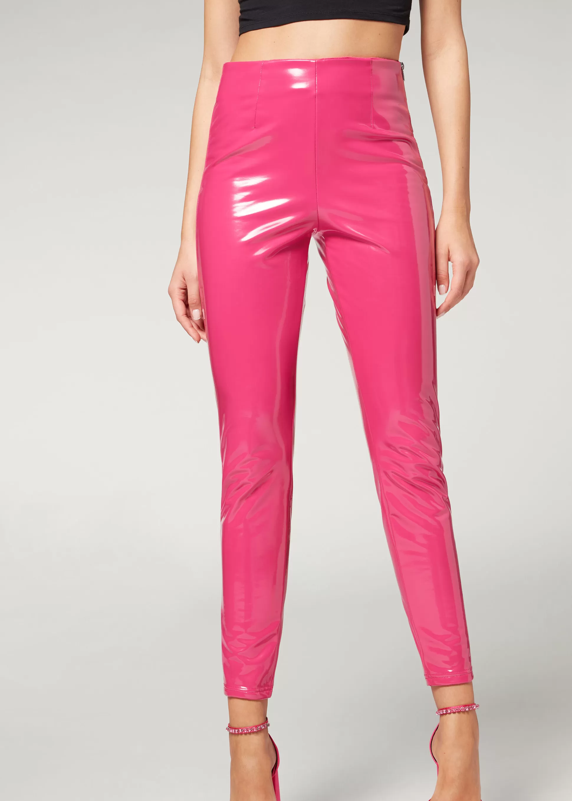 Legging Skinny En Vinyle Thermique*Calzedonia Online