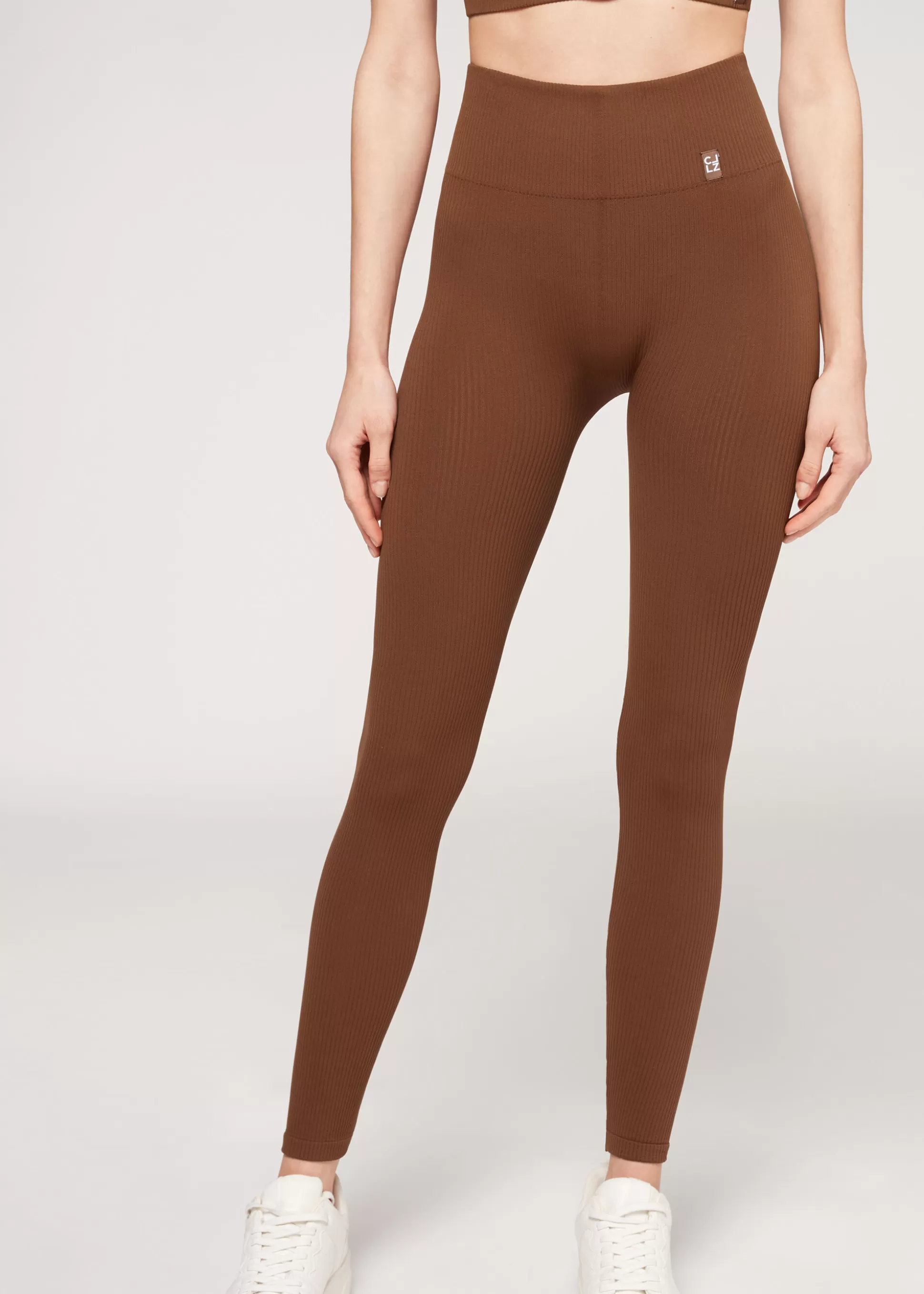 Legging Sportif Sans Coutures A Fines Cotes*Calzedonia Best Sale