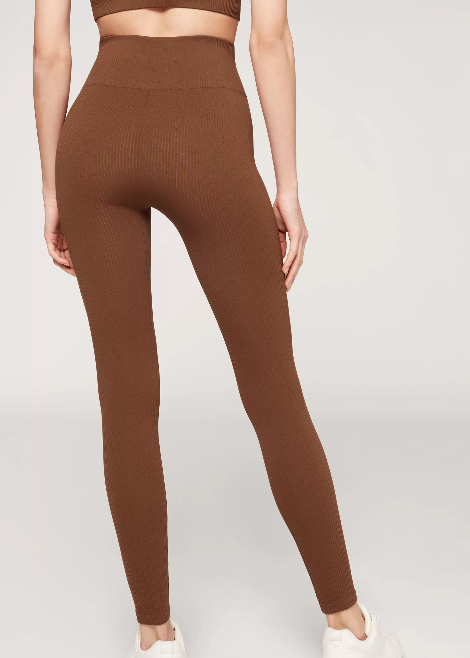 Legging Sportif Sans Coutures A Fines Cotes*Calzedonia Best Sale