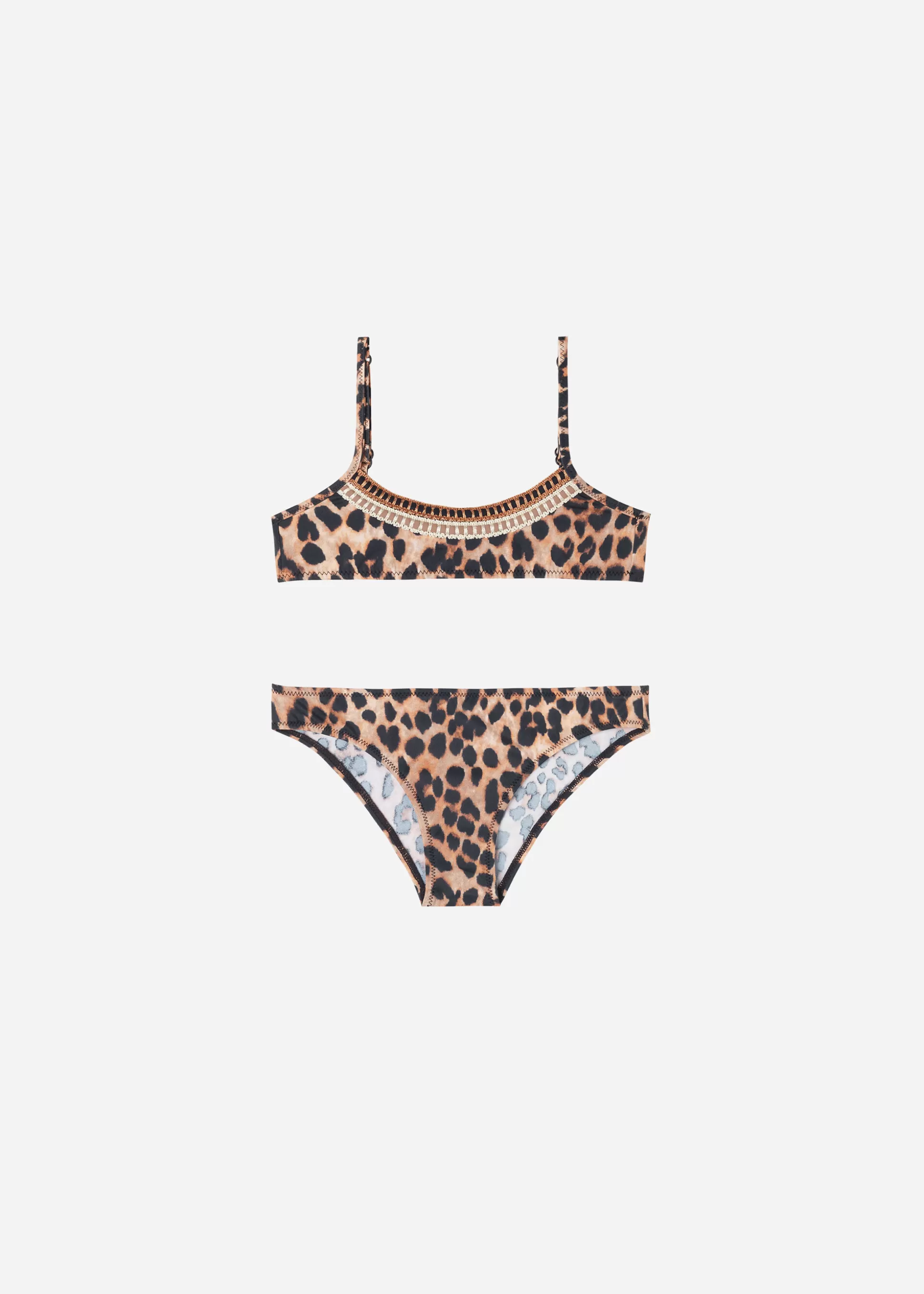 Maillot De Bain Deux Pièces Animalier Fille Bilbao*Calzedonia Hot