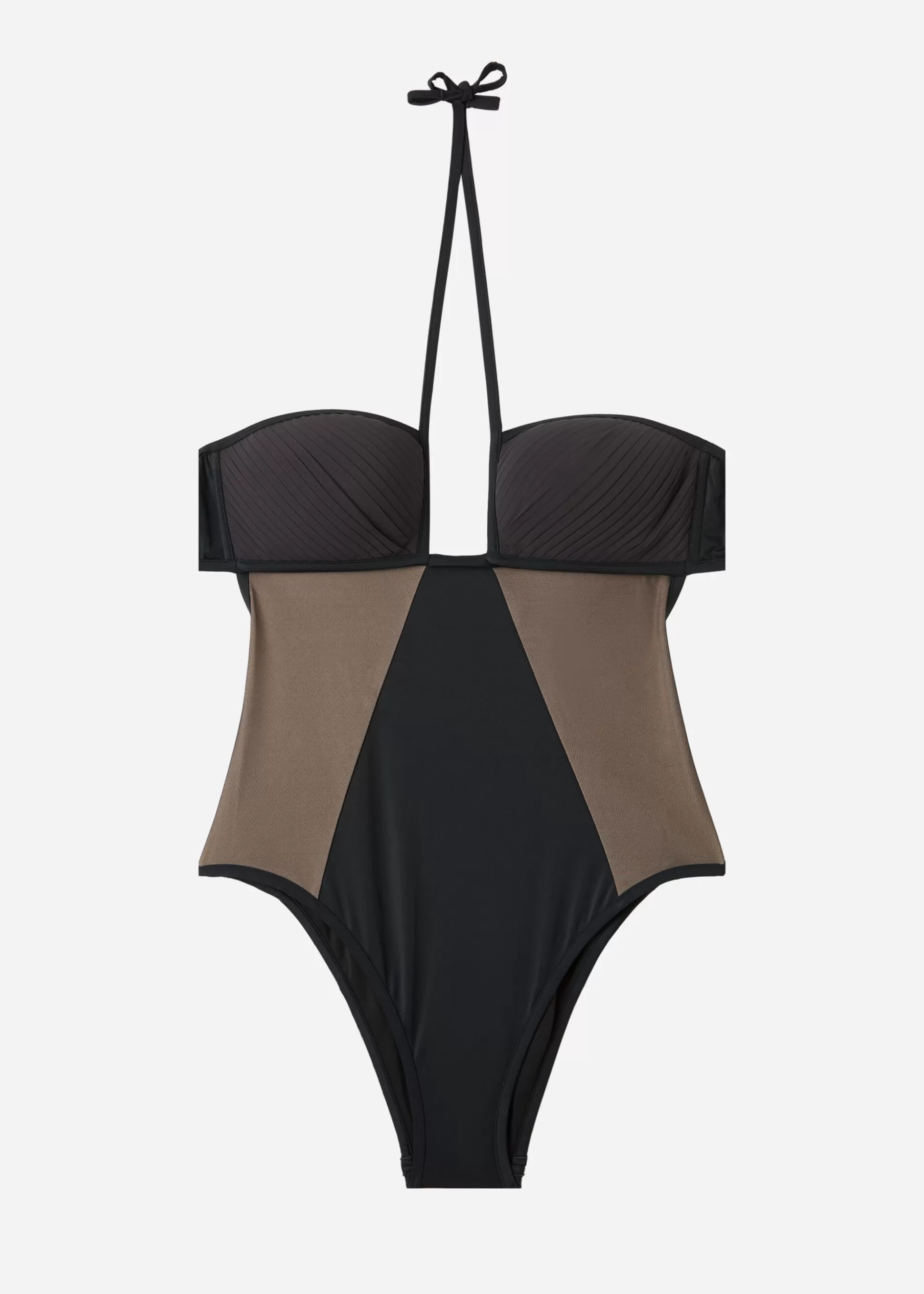Maillot De Bain Une Pièce Avec EmPiècements En Tulle Tokyo*Calzedonia Store