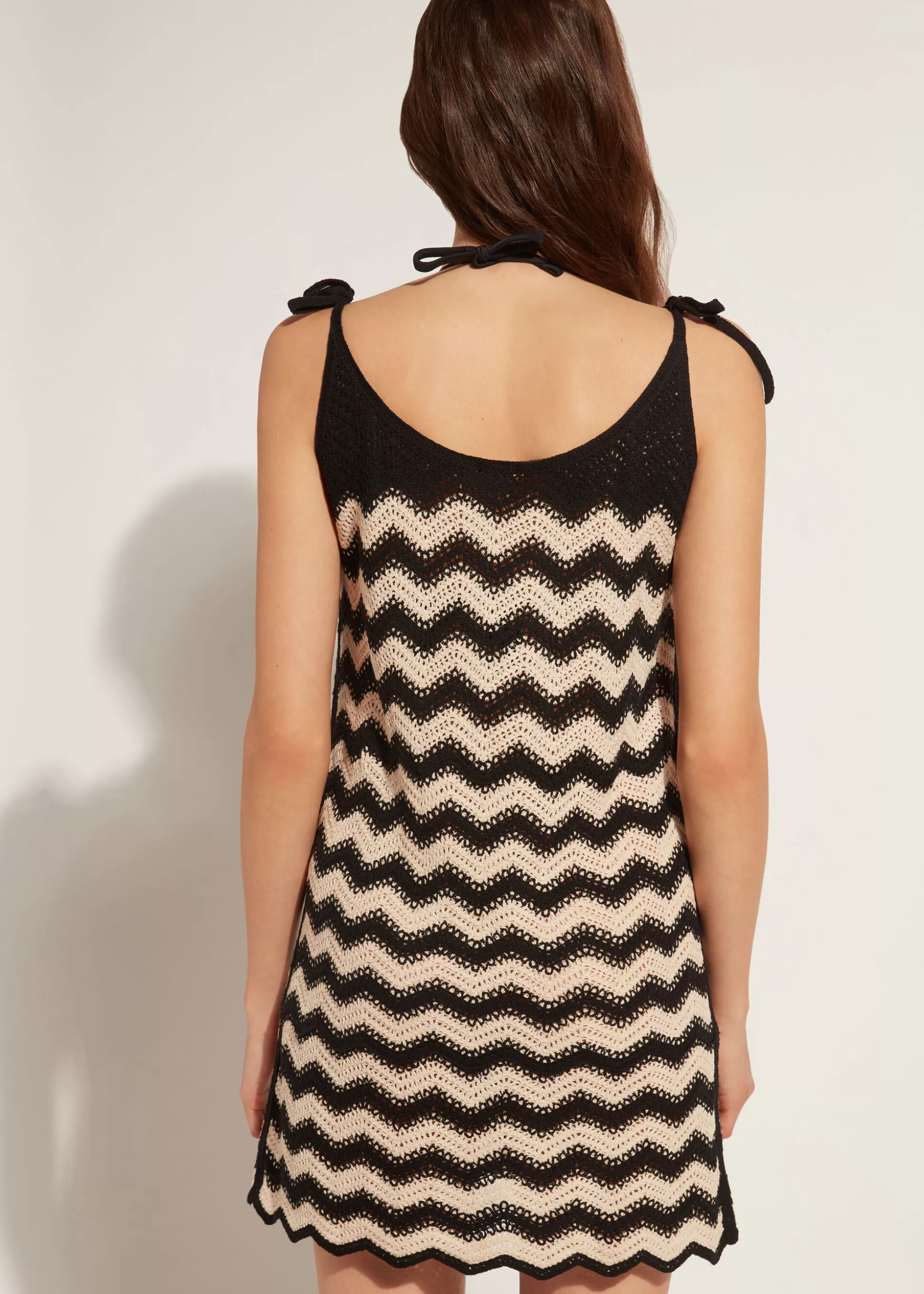 Robe En Crochet Avec Motif Chevrons*Calzedonia Cheap