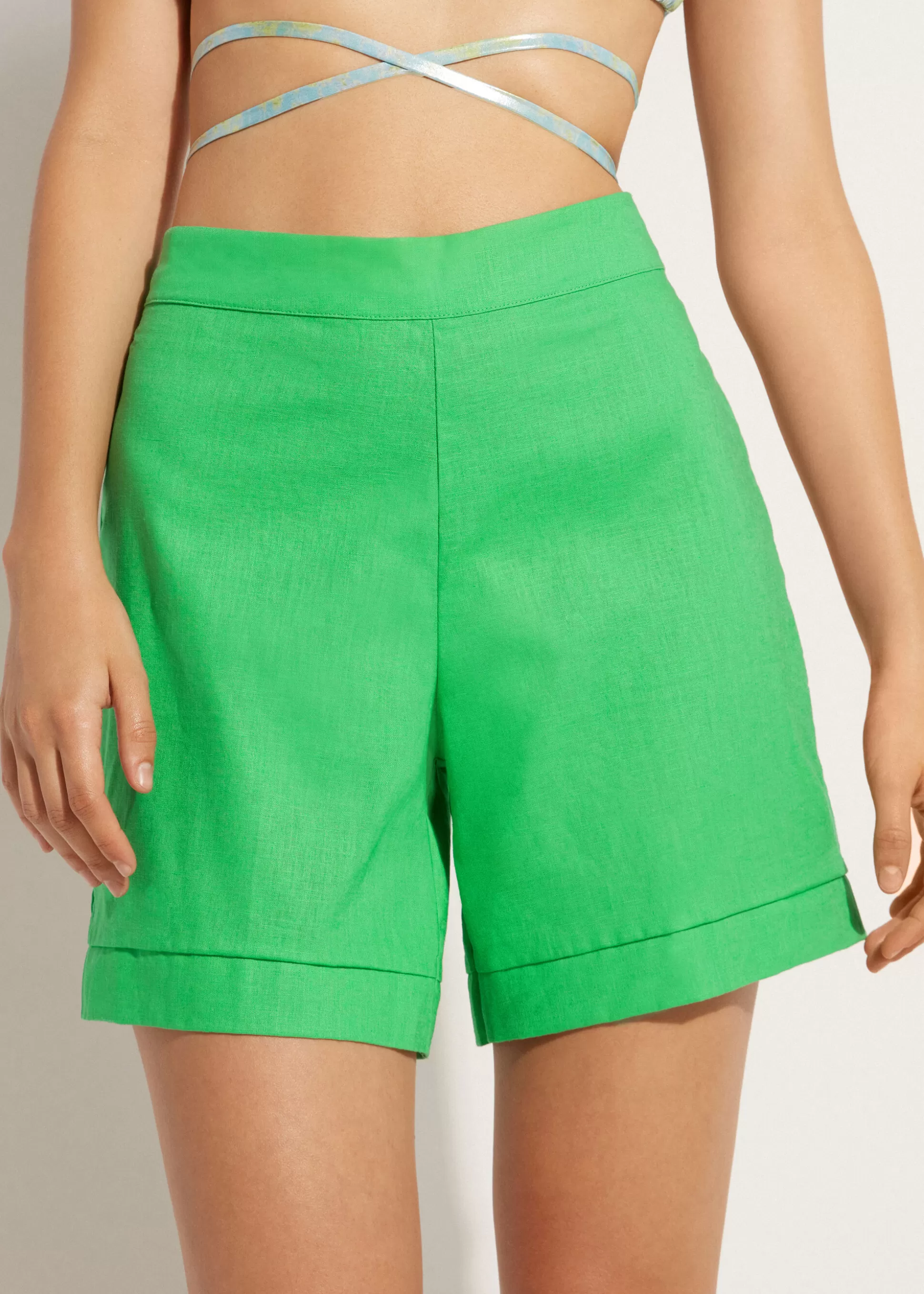 Short Avec Lin*Calzedonia Cheap